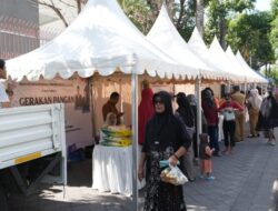 Gerakan Pangan Murah Serentak di 24 Kabupaten/Kota, 5 Kg Beras Dijual Rp57.000