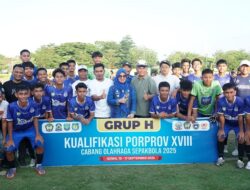 Tim Sepak Bola Gowa Masuk Porprov 2026, Bupati: Capaian yang Luar Biasa