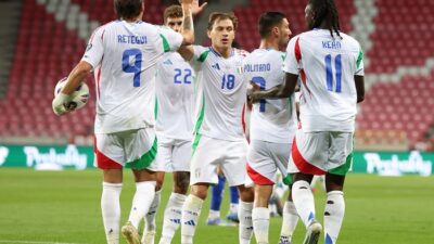Italia Hajar Israel 5-4, Moise Kean Sumbang 2 Gol