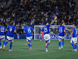 Hajar Estonia 5-0, Italia Cetak Dua Kemenangan Beruntun