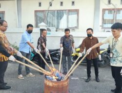 Kejari Wajo Musnahkan Barang Bukti dari 52 Kasus, Narkotika Paling Menonjol