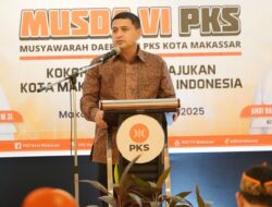 Wali Kota Hadiri Musda PKS, Dorong Kolaborasi Bangun Makassar