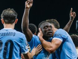 Liga Champions: Manchester City Sukses Taklukkan 10 Pemain Napoli