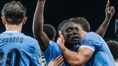 Liga Champions: Manchester City Sukses Taklukkan 10 Pemain Napoli