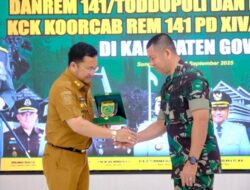 Terima Kunjungan Komandan Korem 141/Toddopuli, Wabup Gowa Dorong Penguatan TNI-Pemda Hadapi Tantangan Daerah