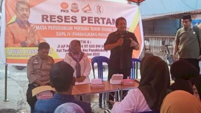 Reses di Tamamaung, Azwar: Kebanyakan Warga Keluhkan Soal Drainase