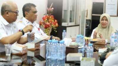 Koordinasi Penanganan Stunting, DPPKB Makassar Kunjungi Kantor Dinas Kesehatan