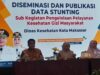 Dinkes Makassar Dorong Kolaborasi Lewat Diseminasi Data Stunting 2025