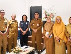 Usai Pimpin Rakor Penanganan Stunting, Kepala DPPKB Terima Audiensi Mahasiswa Sosiologi UNM