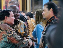 Momen Presiden Prabowo Gelar Jamuan Santap Malam Kenegaraan untuk Presiden Ramaphosa