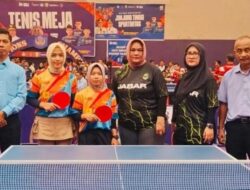Tumbangkan Jabar, Ganda Putri Sulsel Lolos ke Semifinal Tenis Meja Pornas Korpri XVII Palembang