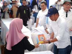 Rayakan HUT ke-27, Bank Mandiri Gelar Pasar Murah di Pelataran Balla Lompoa Gowa