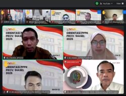6.728 PPPK Pemprov Sulsel Ikuti Orientasi ASN, Kepala BPSDM: Seluruhnya Rampung November
