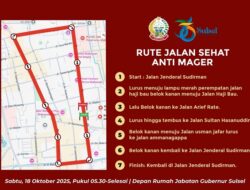 Ikuti Jalan Sehat Anti Mager 356 Tahun Sulsel! Ini Rute dan Cara Pendaftarannya