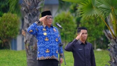 Upacara HUT RI Digelar di Pelataran Istana Balla Lompoa, Sekda Gowa Paparkan Keberhasilan Pembangunan