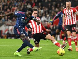 Liga Inggris: Arsenal Gagal Taklukkan Sunderland, Imbang 2-2