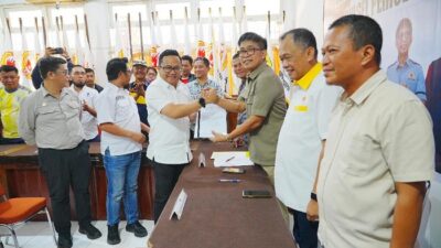 Jadi Pendaftar Pertama Kembalikan Formulir Pencalonan, Darmawangsyah Muin: Saya Siap Memimpin KONI Sulsel