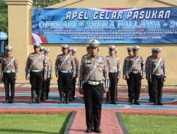 Polres Maros Gelar Operasi Zebra Pallawa, Ini 9 Pelanggaran Prioritas yang Bakal Ditindak