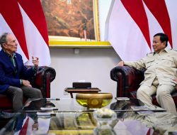 Prabowo Terima Kunjungan Michael Bloomberg, Bahas Penguatan SDM, Kesehatan Publik hingga Konservasi Laut