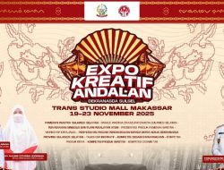 Expo Kreatif Andalan 2025 Akan Pamerkan Produk Unggulan dari 24 Daerah, Catat Tanggal dan Tempatnya