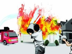 2 Rumah Terbakar Hebat di Wajo, Suami-Istri Ditemukan Meninggal Dunia