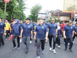 Penuh Kegembiraan, Puluhan Ribu Warga Rayakan HUT Kota Makassar dengan Jalan Sehat
