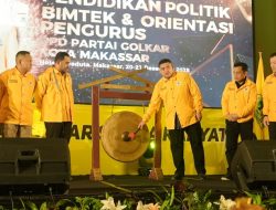 Golkar Makassar Gelar Bimtek dan Orientasi Pengurus, Appi Tekankan Pentingnya Pendidikan Politik
