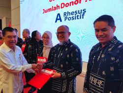 Jusuf Kalla Apresiasi Pendonor Sukarela PMI, Tekankan Pentingnya Kemanusiaan