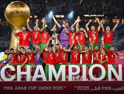 Tekuk Yordania 3-2, Maroko Juarai Piala Arab FIFA 2025