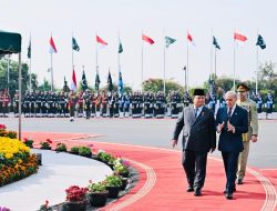 Presiden Prabowo Disambut PM Shehbaz Sharif dalam Upacara Kenegaraan di Islamabad
