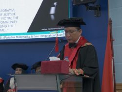 Restorative Justice Jadi Sorotan Utama dalam Pengukuhan Guru Besar Prof Amir Ilyas