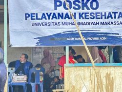 Jembatan di Aceh Tamiang Putus, EMT Unismuh Makassar Buka Posko Layanan Kesehatan di Pengungsian