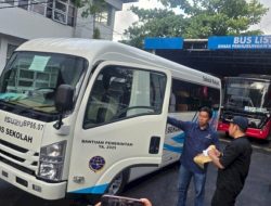 Bus Sekolah Gratis Bertambah, Dishub Makassar Terima Bantuan Kemenhub RI