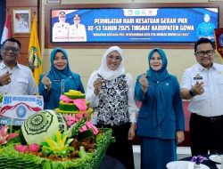 Hadiri Peringatan HKG PKK, Bupati Gowa Dorong Inovasi Kampung PKK dan Penguatan UMKM