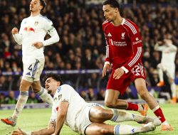 Liga Inggris: Sempat Unggul 2-0, Liverpool Ditahan Imbang Leeds United 3-3