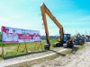 Gubernur Serahkan Excavator Long Arm CSR PT Vale untuk Normalisasi Sungai Masamba