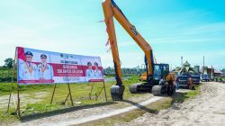 Gubernur Serahkan Excavator Long Arm CSR PT Vale untuk Normalisasi Sungai Masamba