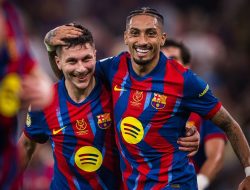 Piala Super Spanyol: Bantai Athletic Club, Barcelona Melenggang ke Final