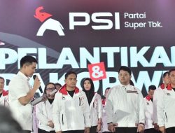 Dilantik Kaesang, Ini Daftar Pengurus DPW PSI Sulsel dan 24 Ketua DPD PSI se-Sulsel