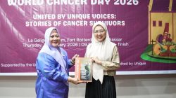 World Cancer Day 2026, Melinda Aksa Tekankan Peran Keluarga, Deteksi Dini, dan Gaya Hidup Sehat