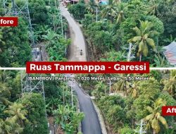 Jalan-jalan Rusak di Pinrang Sudah Ditangani, Akses Warga Makin Lancar