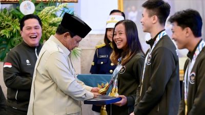 Presiden Prabowo Beri Bonus kepada Atlet SEA Games Thailand, Total Rp465 Miliar