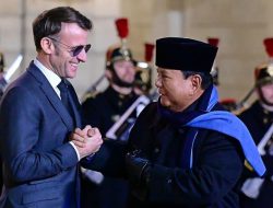 Prabowo Sambangi Istana Élysée, Penuhi Undangan Santap Malam Pribadi Presiden Macron