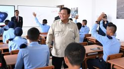 Resmikan SMA Taruna Nusantara, Prabowo: Pendidikan Instrumen Kesejahteraan dan Demokrasi