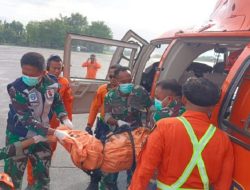Pagi Ini, Satu Korban Pesawat ATR Dievakuasi Gunakan Helikopter Basarnas