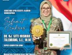 Gowa Raih UHC Award, Sekretaris DPRD Gowa Ucapkan Selamat kepada Bupati