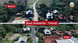 Jalan Kota di Sidrap hingga Tellu Limpoe Sudah Rampung, Gubernur: Alhamdulillah
