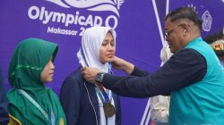 Siswi SMP Muhammadiyah Surakarta Raih Emas News Reading OlympicAD di Makassar
