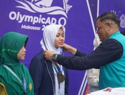 Siswi SMP Muhammadiyah Surakarta Raih Emas News Reading OlympicAD di Makassar