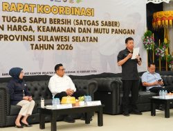 Pemprov Sulsel Pastikan Stok dan Harga Pangan Terkendali Lewat Satgas Sapu Bersih
